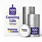100 wide mouth canning lids kerr ball canning lids