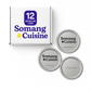 Somang Cuisine - 12 Count: 12 Regular Mouth Canning Lids 304 Stainless Steel