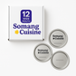 Somang Cuisine - 12 Count: 12 Wide Mouth Canning Lids 304 Stainless Steel