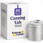Somang Cuisine - 50 Count: 50 Regular Mouth Canning Lids 304 Stainless Steel